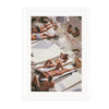 Sunbathers At Eden Roc by Slim Aarons