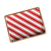  Candy Cane Striped Tray