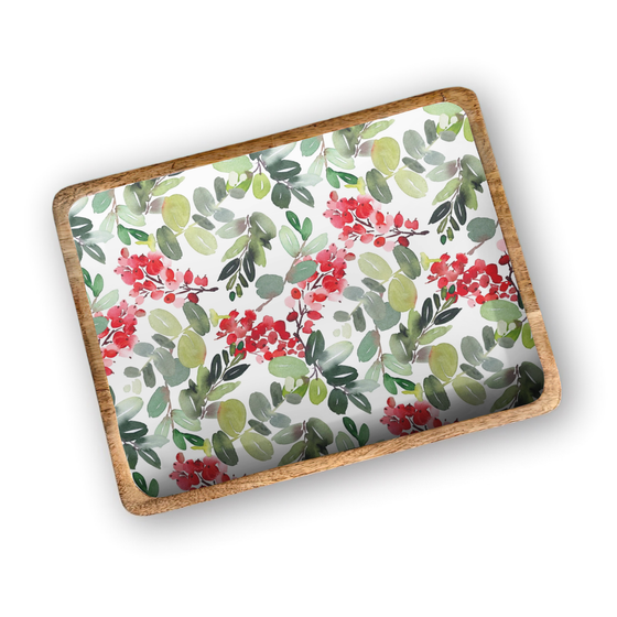 Red Berries Tray