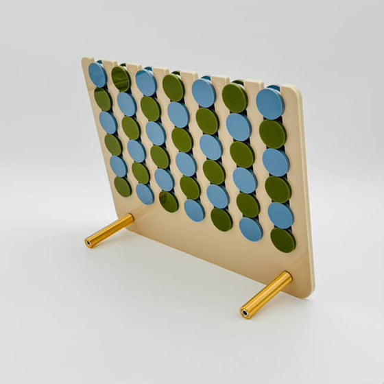 Connect Four - French Blue & Avocado
