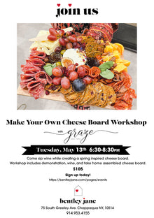  Cheese Workshop, May 13th