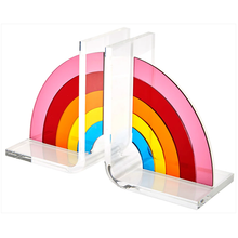  Rainbow Bookends