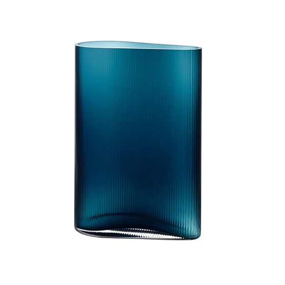 Mist Vase Collection, Petroleum Green