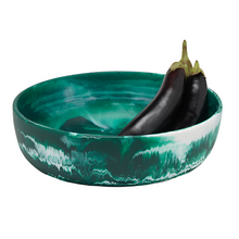  Swirled Resin Serving Bowl, Large