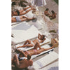 Sunbathers At Eden Roc by Slim Aarons