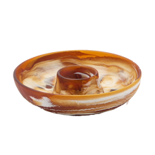  Swirled Resin Chip and Dip Bowl