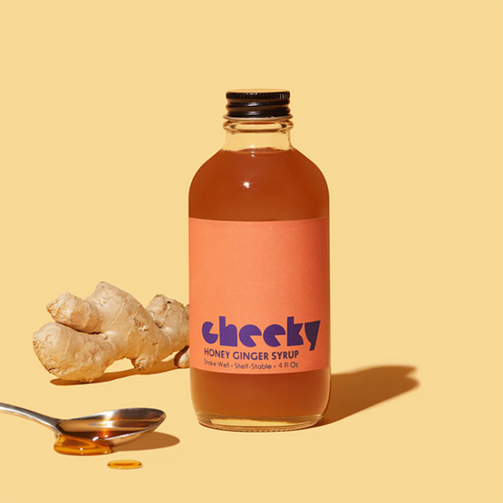 Cheeky Cocktail Syrup, Honey Ginger