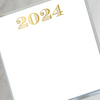 Lacquer Tray & 2024 Notepad