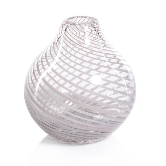 Claire Bud Vase - Pink Swirl Onion