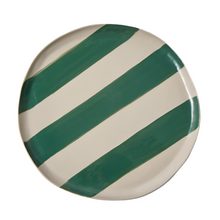  Cabana Striped Ceramic Plate