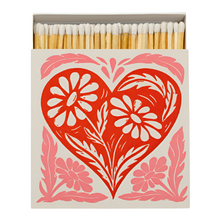  Botanical Heart Matchbox