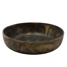  Swirled Resin Serving Bowl, Large