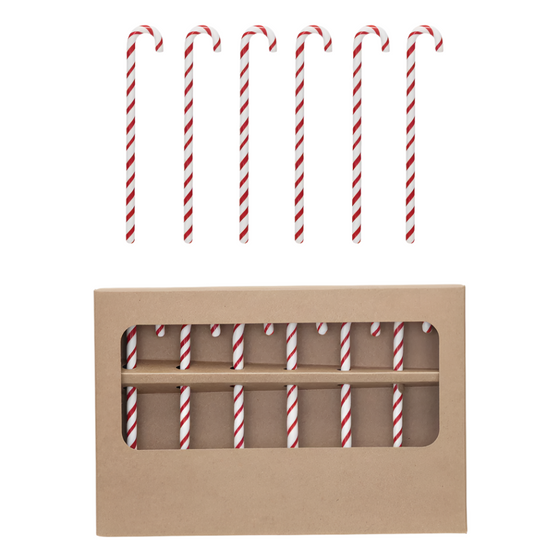 Candy Cane Swizzle Sticks