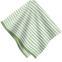  Ticking Stripe Napkins - Basil