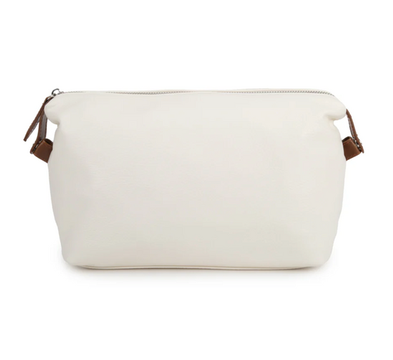 Vegan Leather Toiletry Bag