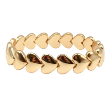  The Gold Hearts Bracelet