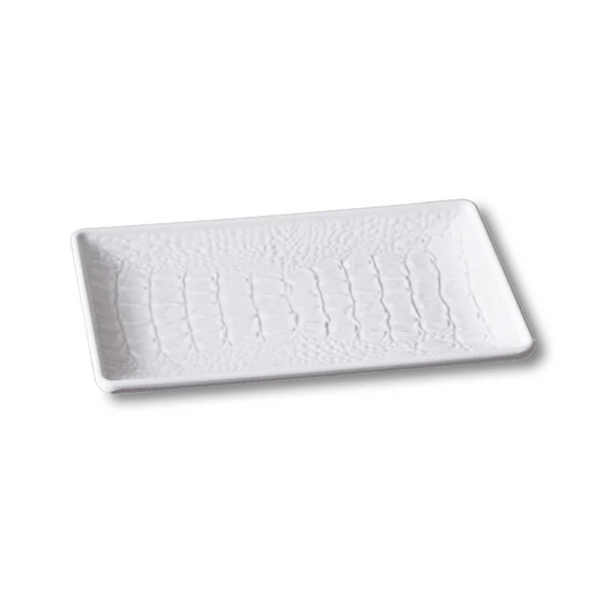 Croc Melamine Tray - Medium