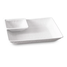  Melamine Croc Chip & Dip