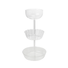  Glass 3-Tier Tray