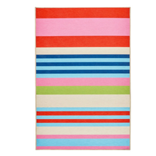  Beach Stripe Washable Rug