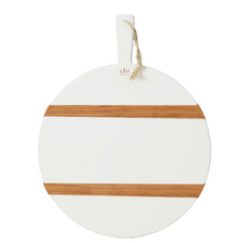  Mod Charcuterie Board White  - Medium Round