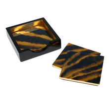  Go Wild Lacquer Coaster Sets