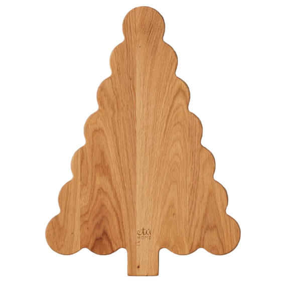 Scalloped Tree Cutting Board, Large
