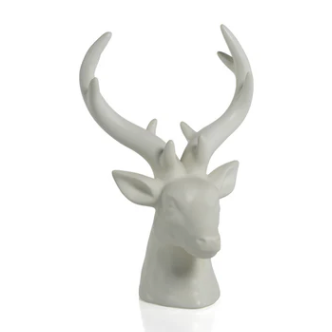 Ceramic Stag Head - Small