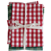 Holiday Cotton Tea Towels, Set of 3