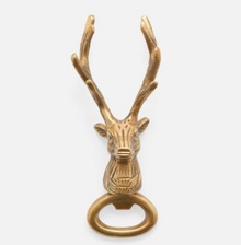  Brass Deer Head Bottle Opener