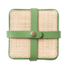 Spring Green Raffia Coasters