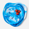Swirled Resin Serving Tray in Blue