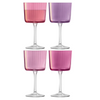 Gems Wine Glasses, Set of Four