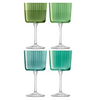 Gems Wine Glasses, Set of Four