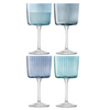Gems Wine Glasses, Set of Four