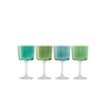 Gems Wine Glasses, Set of Four