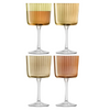 Gems Wine Glasses, Set of Four