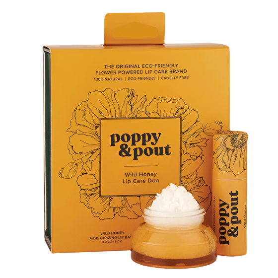 Poppy & Pout Lip Care Duo Set