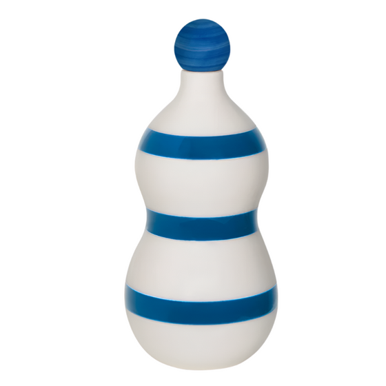 Lido Rechargeable Ceramic Bottle Lamp - Horizontal Stripe