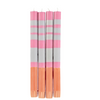 Striped Taper Candles