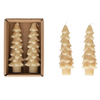 Tree Taper Candles 4"