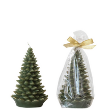  Round Tree Candle  7"