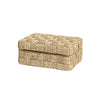 Natural Abaca Rope Hinged Box with Suede Interior, Set of 2