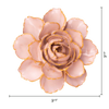 Rose Pink Camellia Ceramic Flower