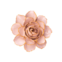  Rose Pink Camellia Ceramic Flower
