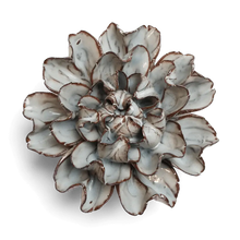  Chocolate Mint Echo Lisianthus Ceramic Flower