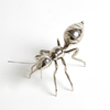 Silver Antique Ant