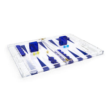  Lucite Backgammon Set